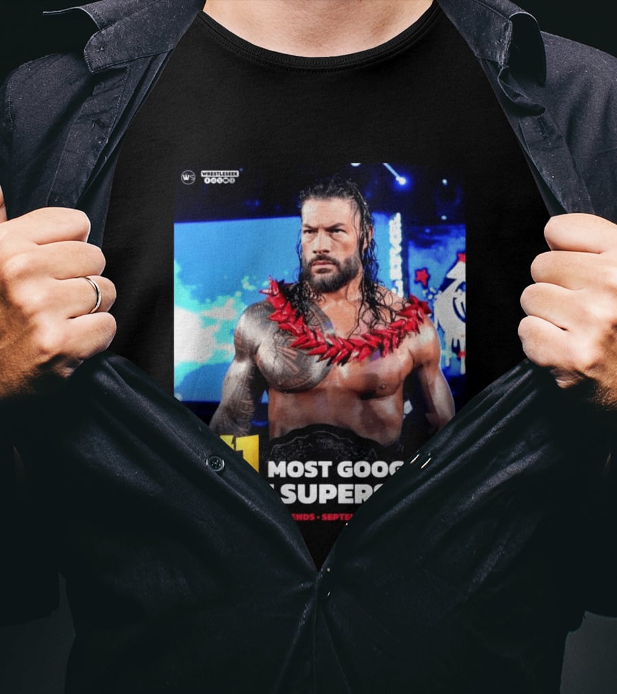 #1 Most Googled WWE Superstar Google Trends September 2026 T-Shirt