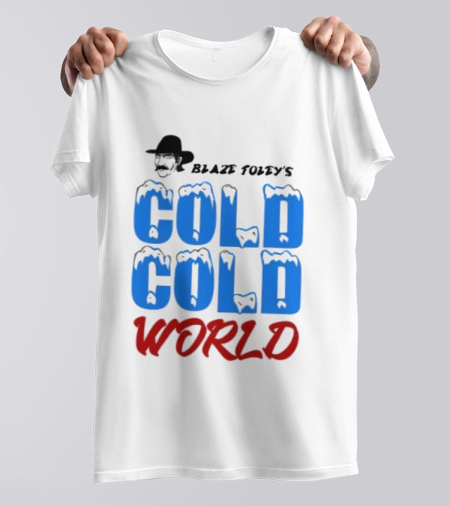 Blaze Foley's Cold Cold World Country Music T-Shirt