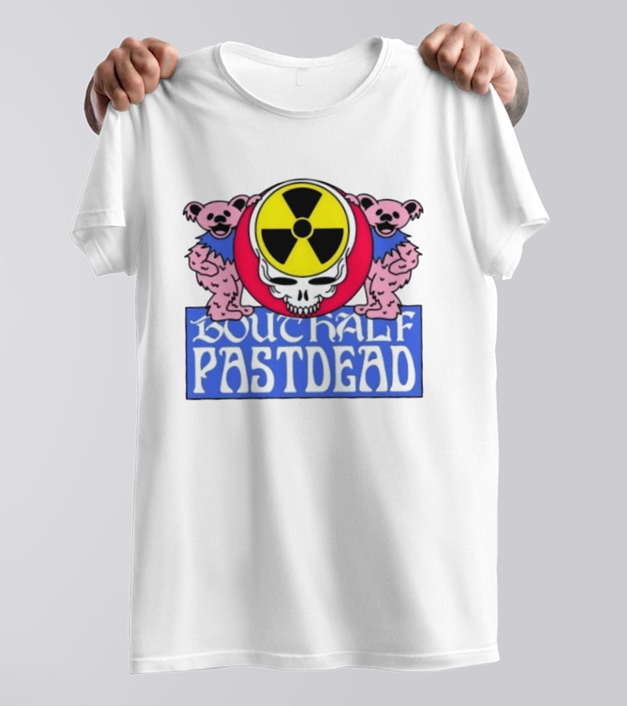 Bouthalf Pastdead Grateful Dead Bears Nuclear Skull T-Shirt