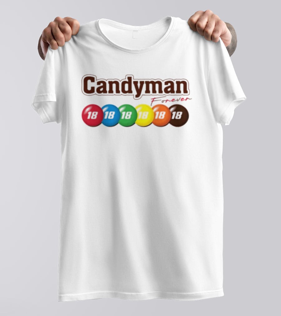 Candyman Forever 18 Horror Movie Colorful Candies T-Shirt