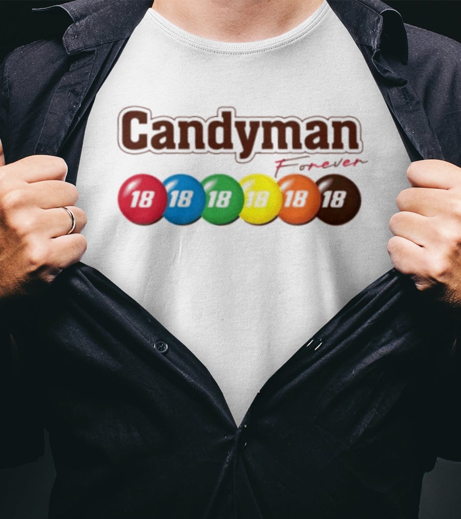 Candyman Forever 18 Horror Movie Colorful Candies T-Shirt