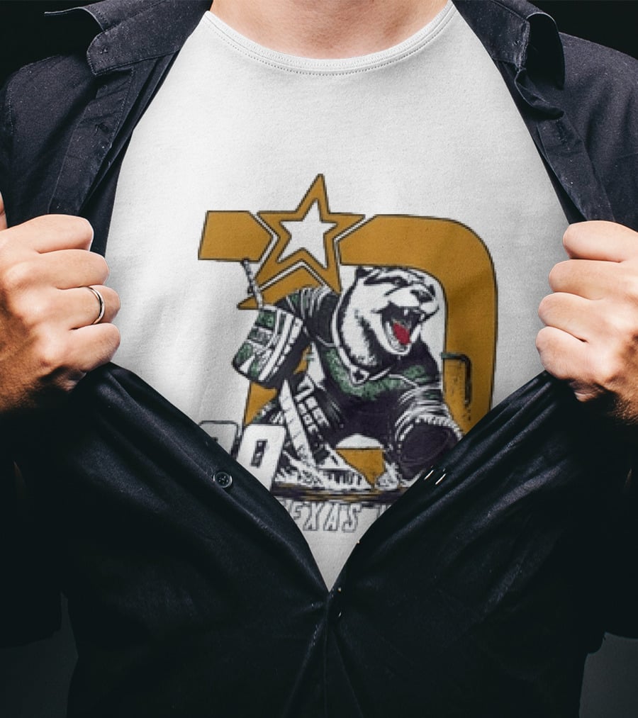 Texas Hockey Otter 29 Dallas Stars T-Shirt
