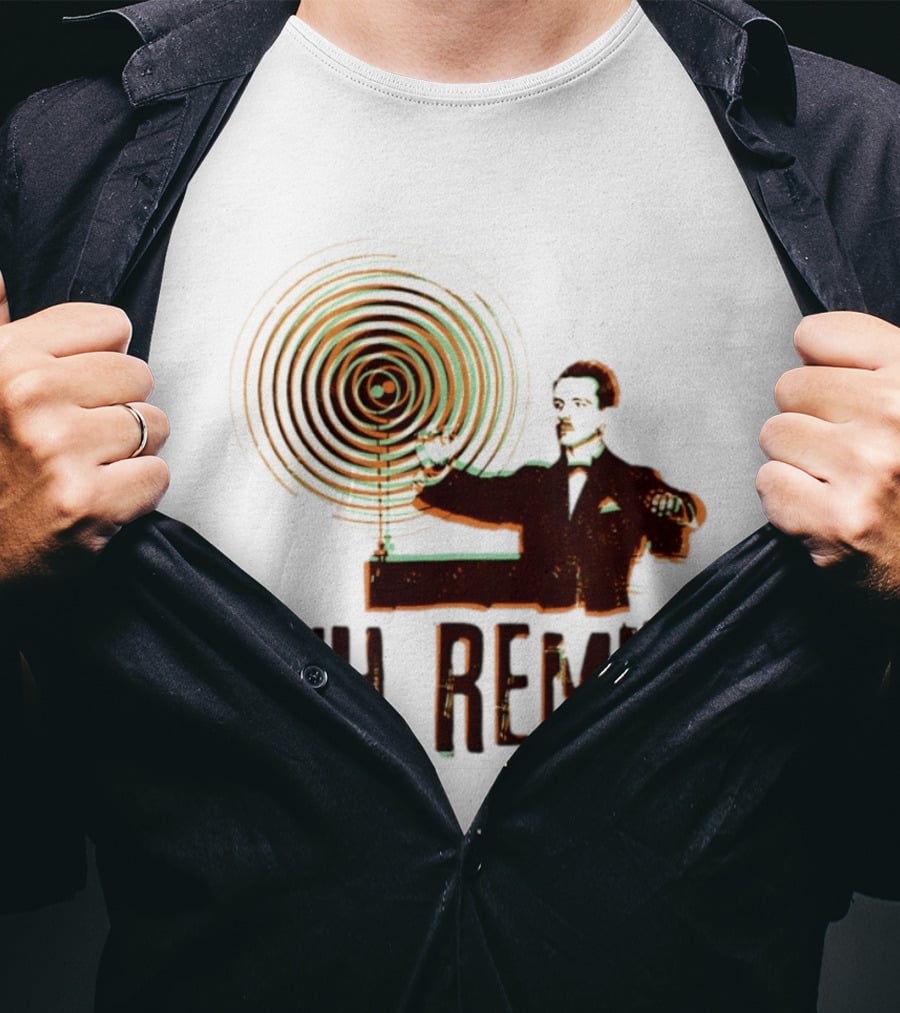 Theremin Electronic Music Leon Theremin Playing Instrument T-Shirt