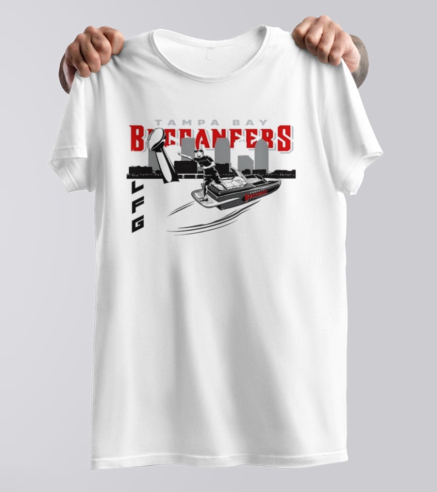 Tampa Bay Buccaneers LFG Boat Parade Championship Celebration T-Shirt