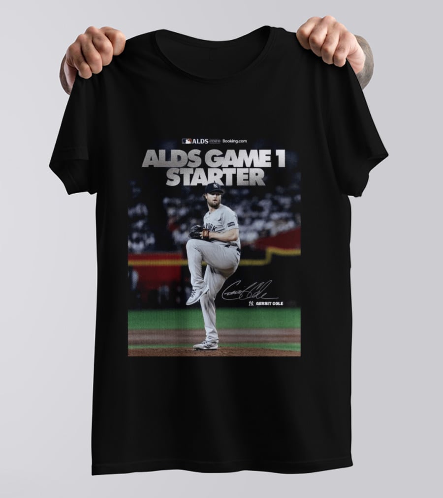 ALDS Game 1 Starter 2023 Gerrit Cole Yankees T-Shirt