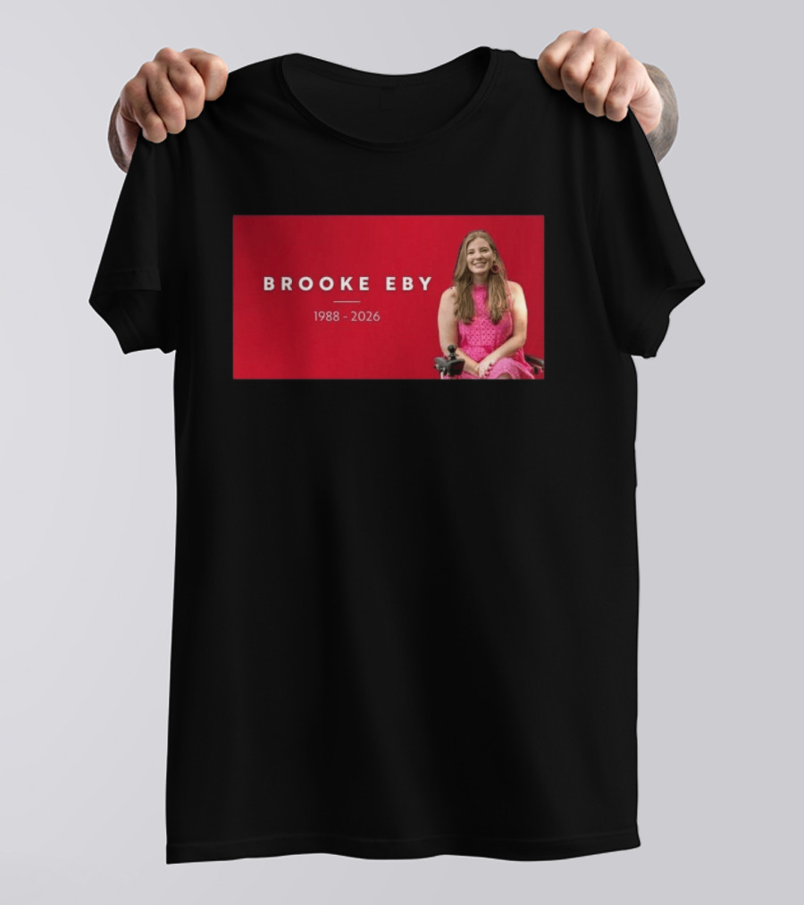 Brooke Eby 1988 2026 Memorial T-Shirt