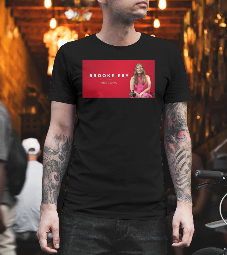 Brooke Eby 1988 2026 Memorial T-Shirt