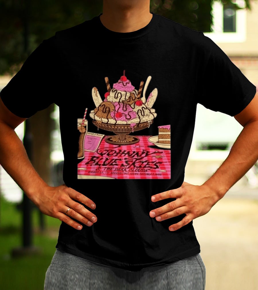 Johnny Blue Skies & The Dark Clouds Nashville Bridgestone Arena Event October 2 2026 T-Shirt