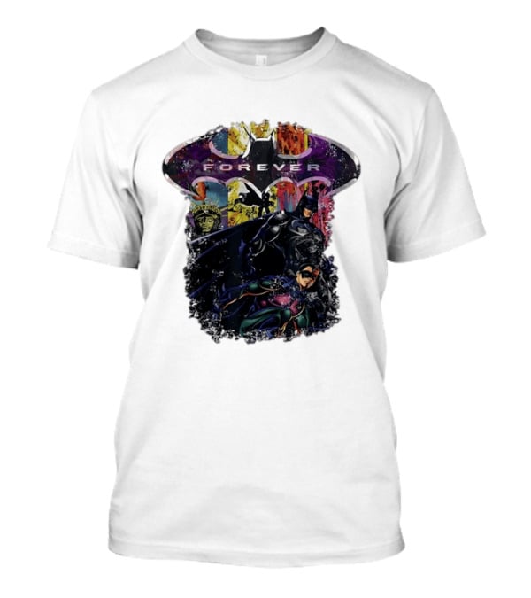 Batman Forever Gotham Robin DC Comics Superhero Action Adventure T-Shirt