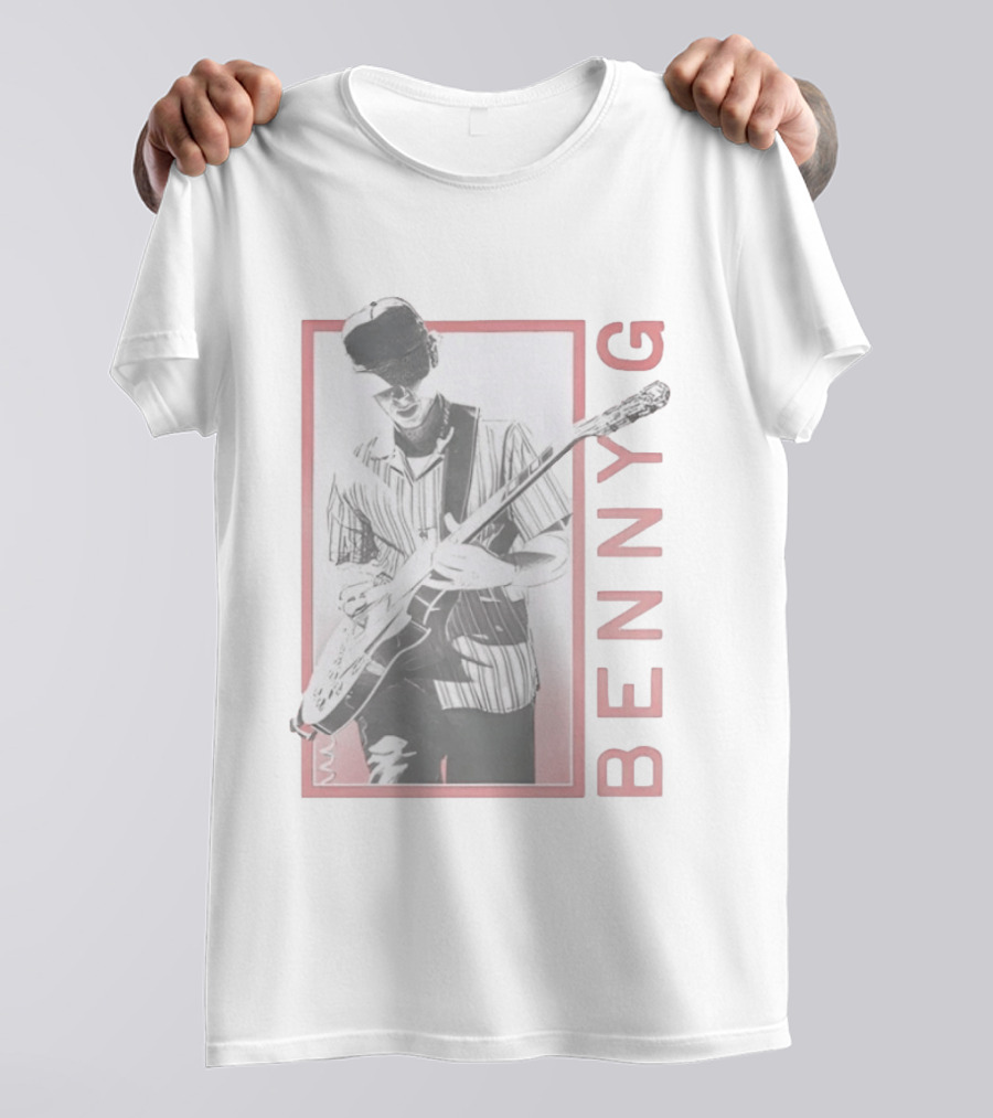 Benny G Guitarist Musician Player T-Shirt