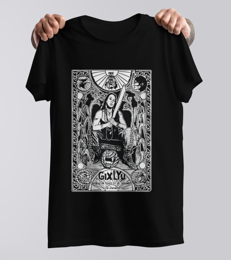 Lila Downs Gixlyu Cambias Mi Mundo En Un Segundo Aztec Warrior T-Shirt