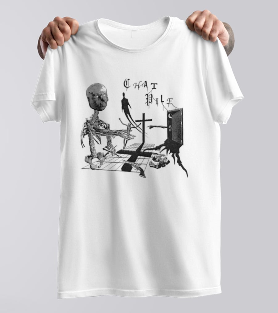 Chat Pile Band Noise Rock Sludge Metal Abstract T-Shirt