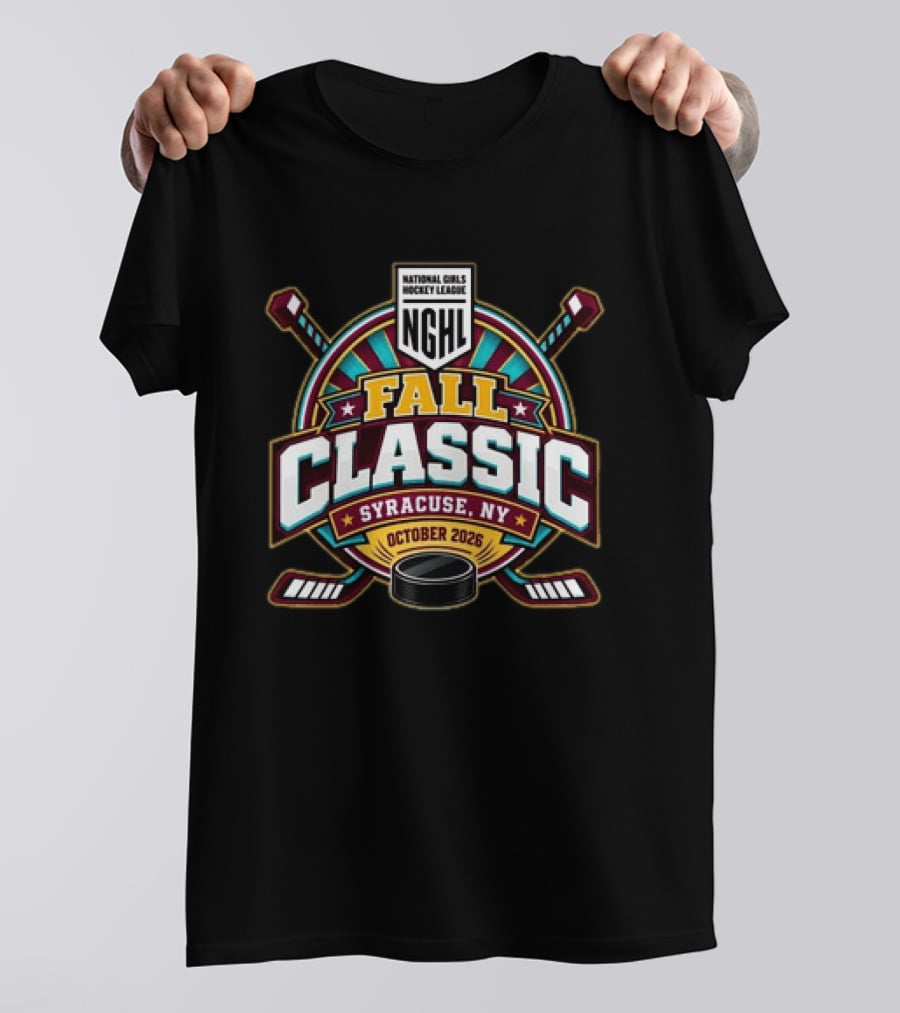 National Girls Hockey League Fall Classic Syracuse NY October 2026 T-Shirt