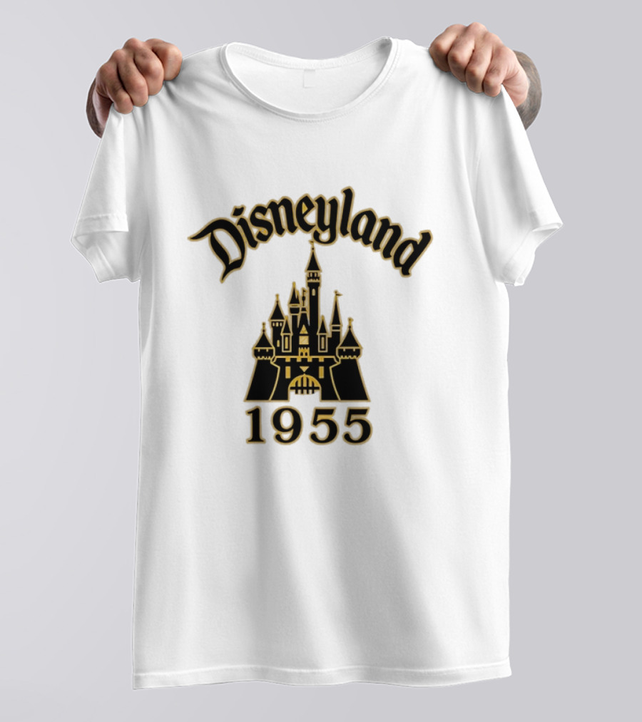 Disneyland 1955 Castle Walt Disney Classic Magic Kingdom T-Shirt
