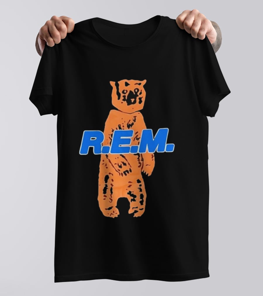 R.E.M. Bear Alternative Rock Band T-Shirt