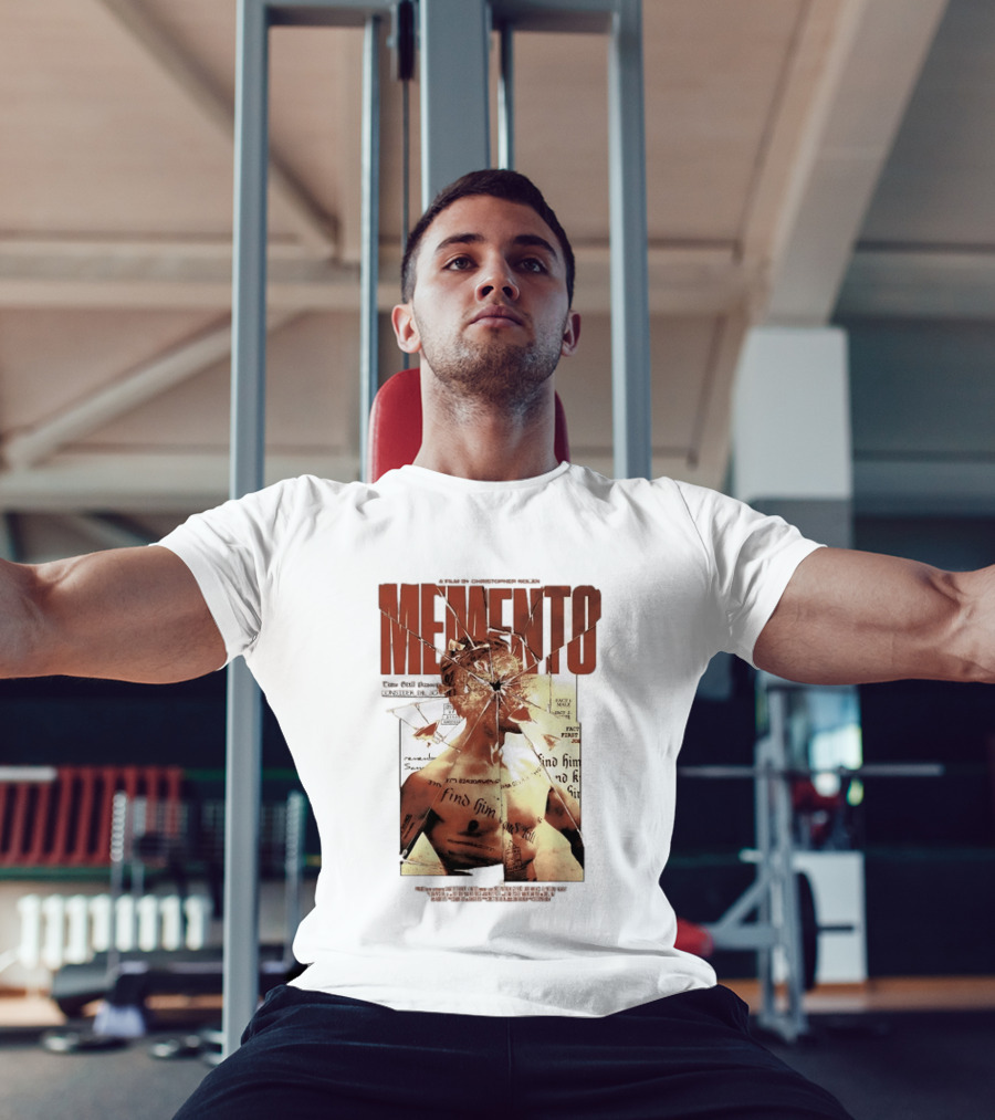 Memento Christopher Nolan Guy Pearce Crime Thriller T-Shirt