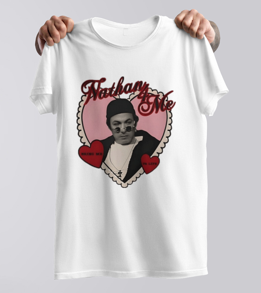 Nathan 4 Me Bring Me To Life Heart T-Shirt