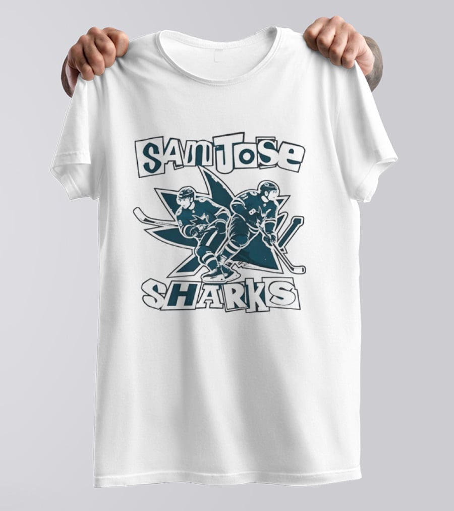 San Jose Sharks NHL Hockey Players Team T-Shirt