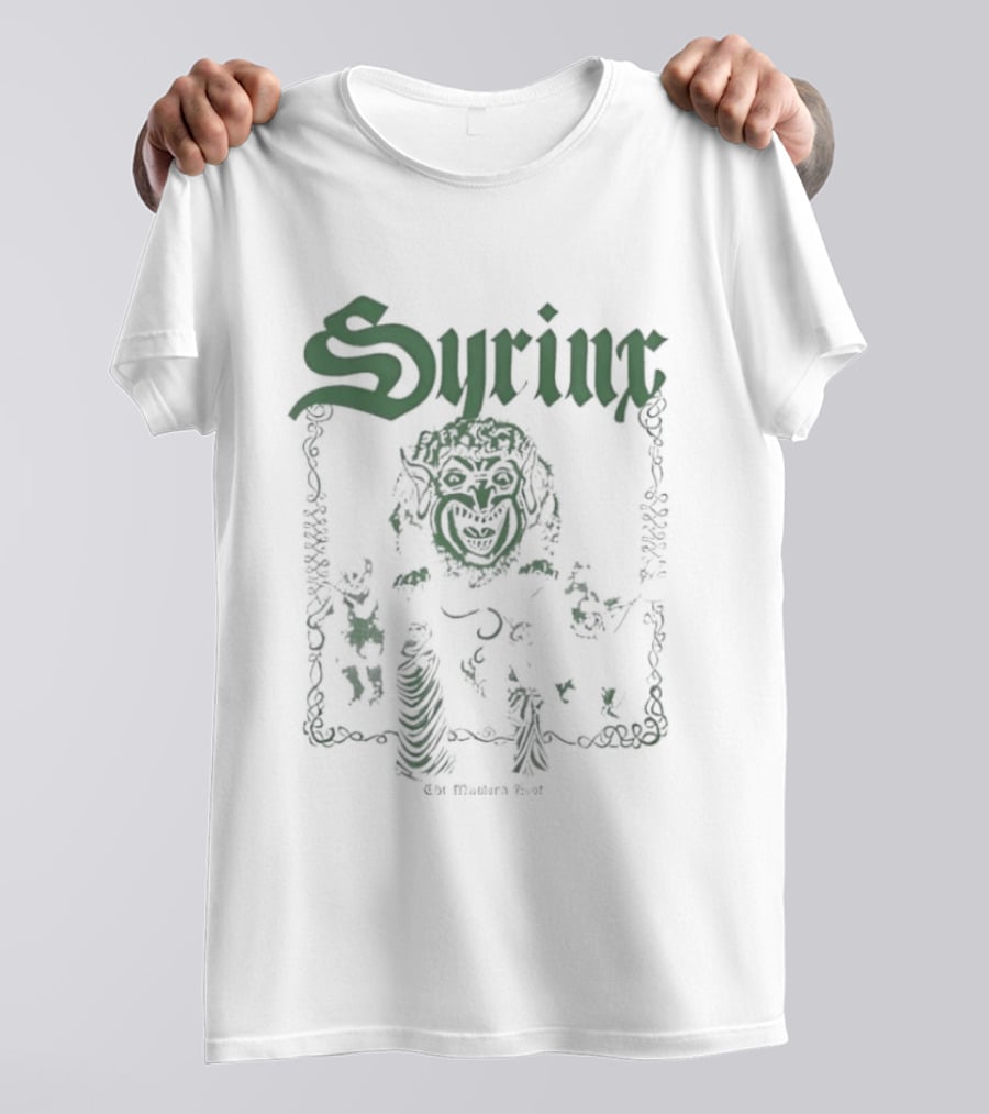 Syrinx The Master's Host Rush 2112 Prog Rock Vintage Mythical T-Shirt