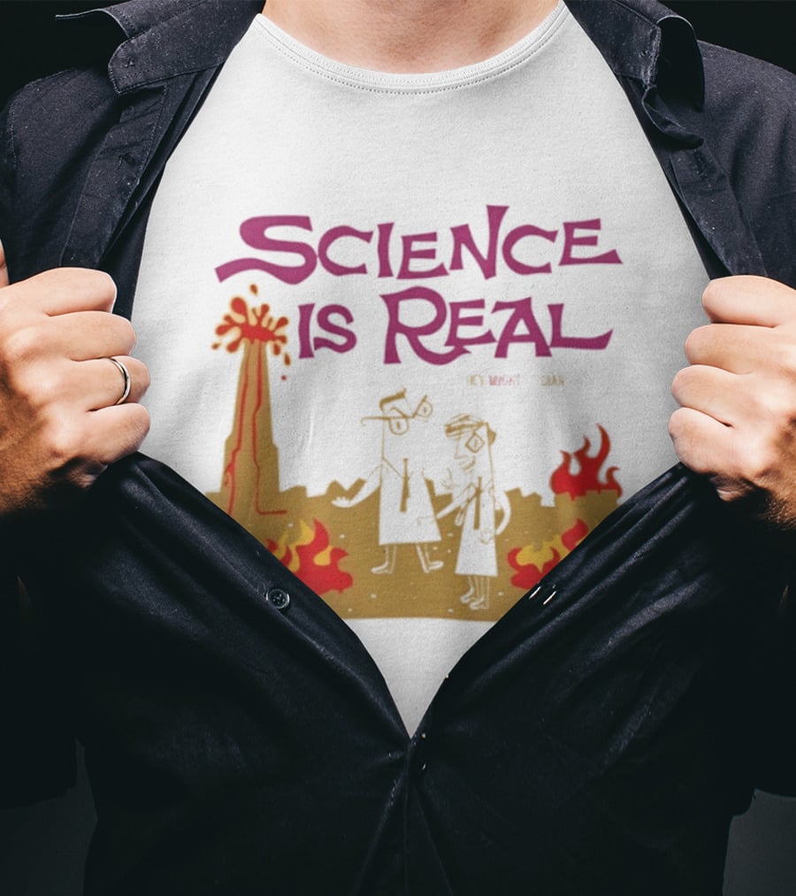 Science Is Real They Might Be Giants Alternative Rock T-Shirt