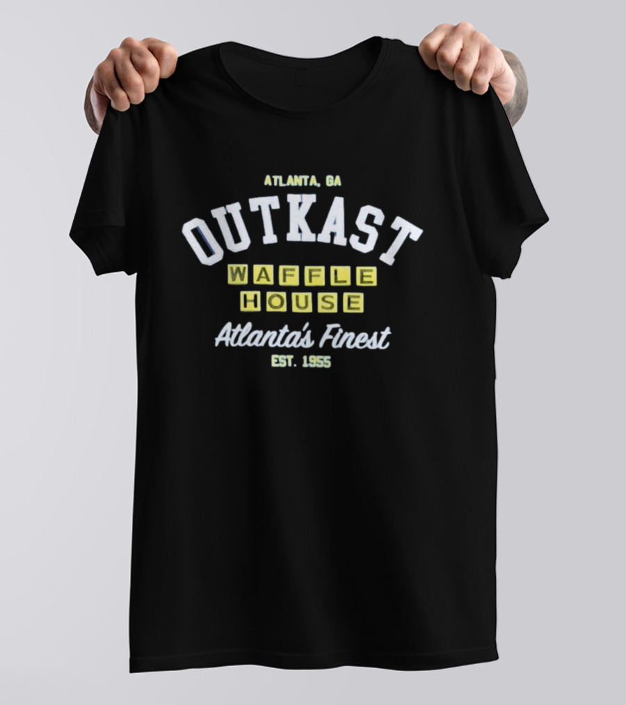 Atlanta GA Outkast Waffle House Atlanta's Finest Est 1955 T-Shirt