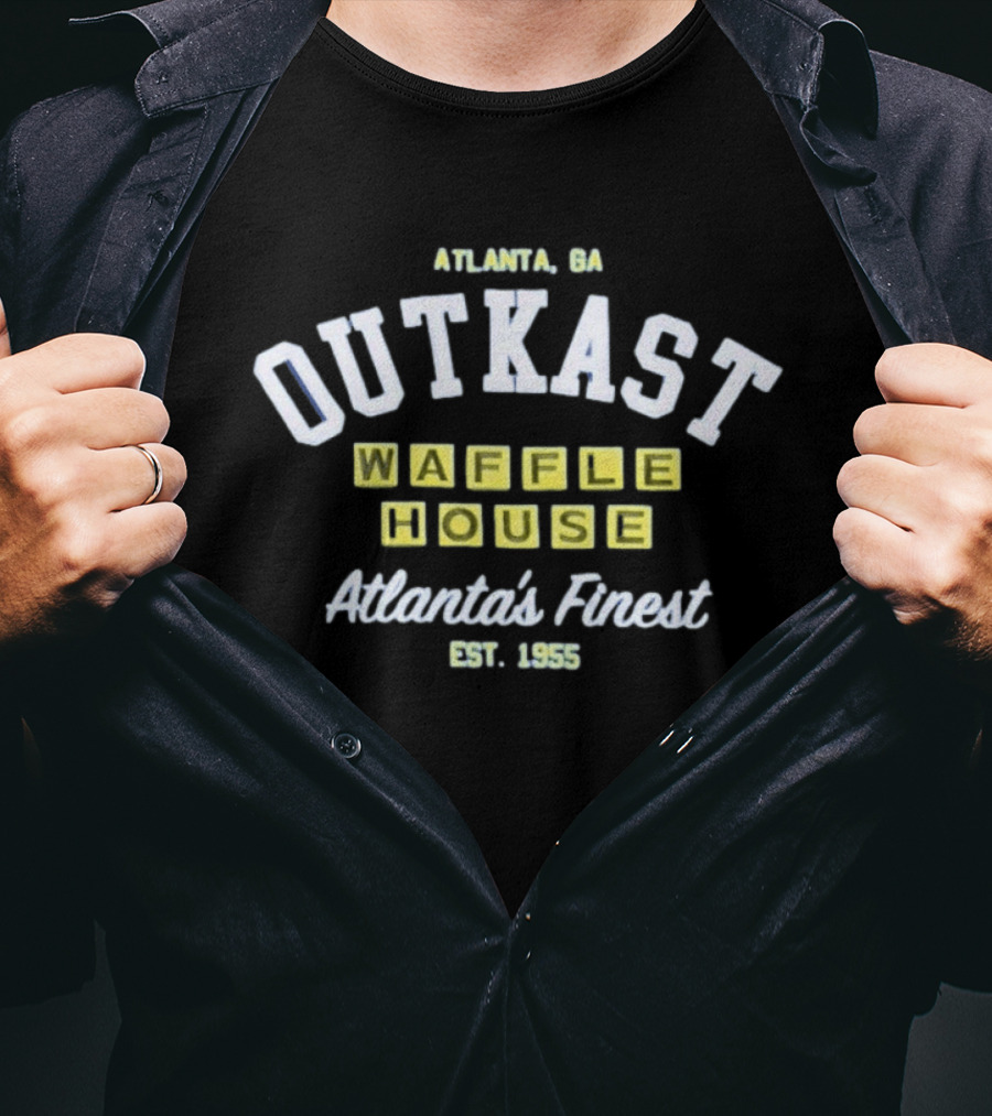 Atlanta GA Outkast Waffle House Atlanta's Finest Est 1955 T-Shirt