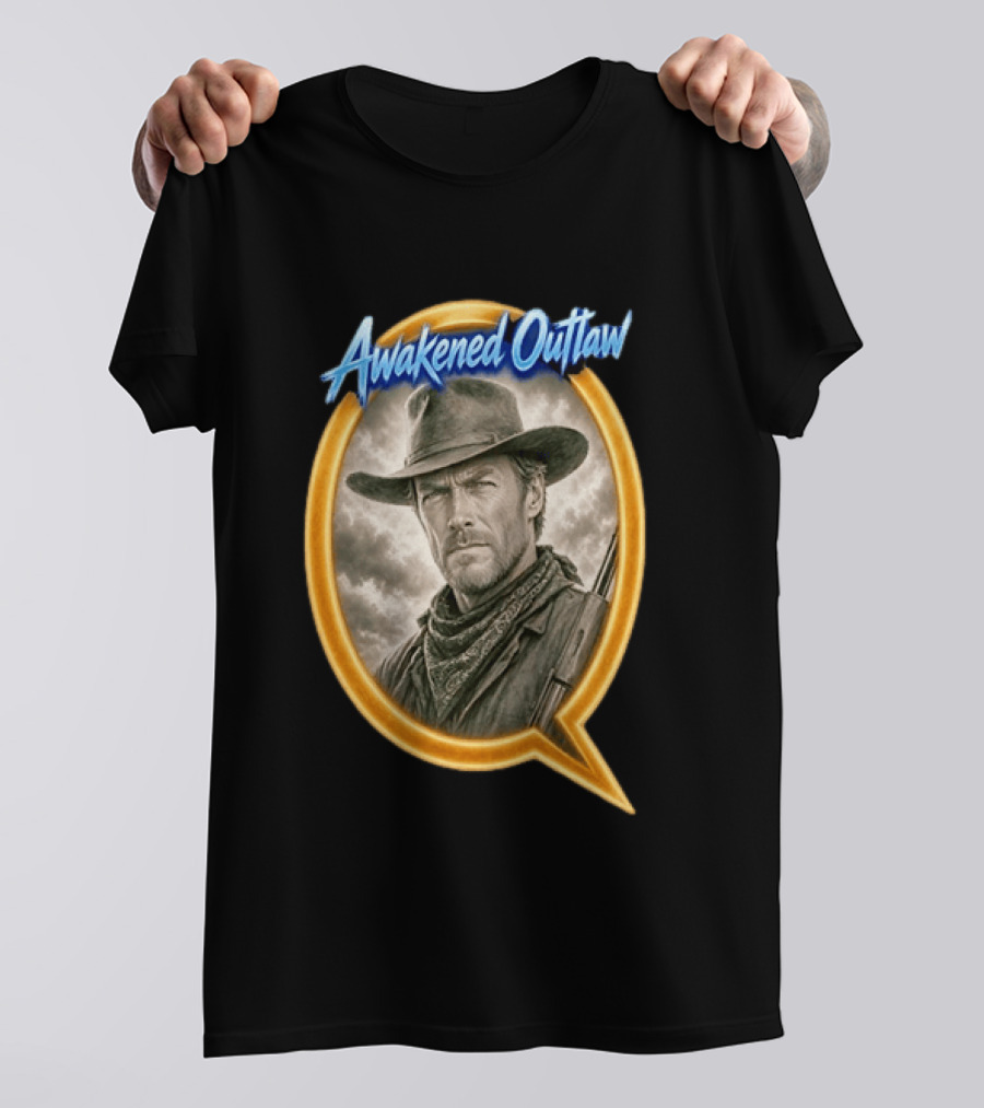 Awakened Outlaw Clint Eastwood Western Cowboy T-Shirt