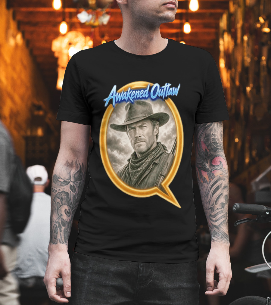 Awakened Outlaw Clint Eastwood Western Cowboy T-Shirt