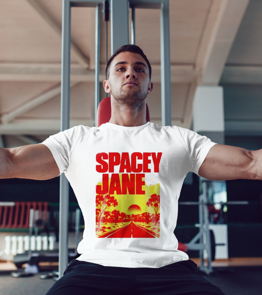 Spacey Jane Live Tour Australian Outback Sunset Scene T-Shirt