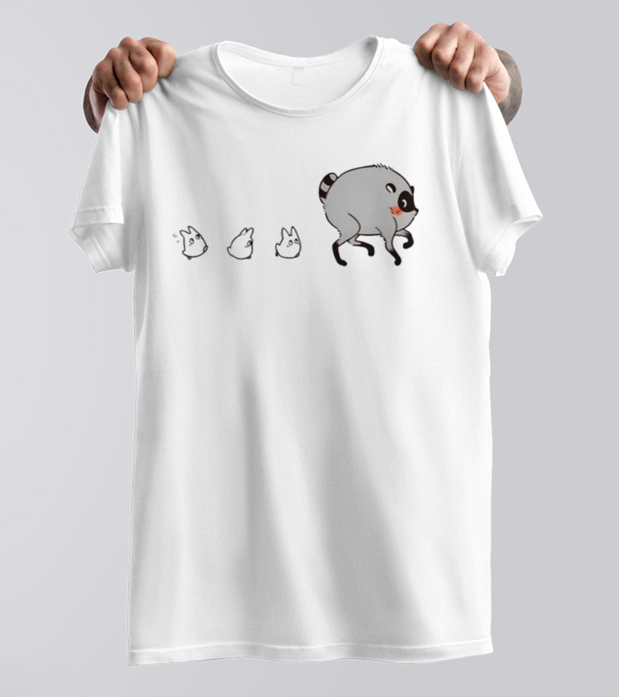 Stephanie Mai Jimothy Raccoon Little Spirits Figuren Raccoon T-Shirt