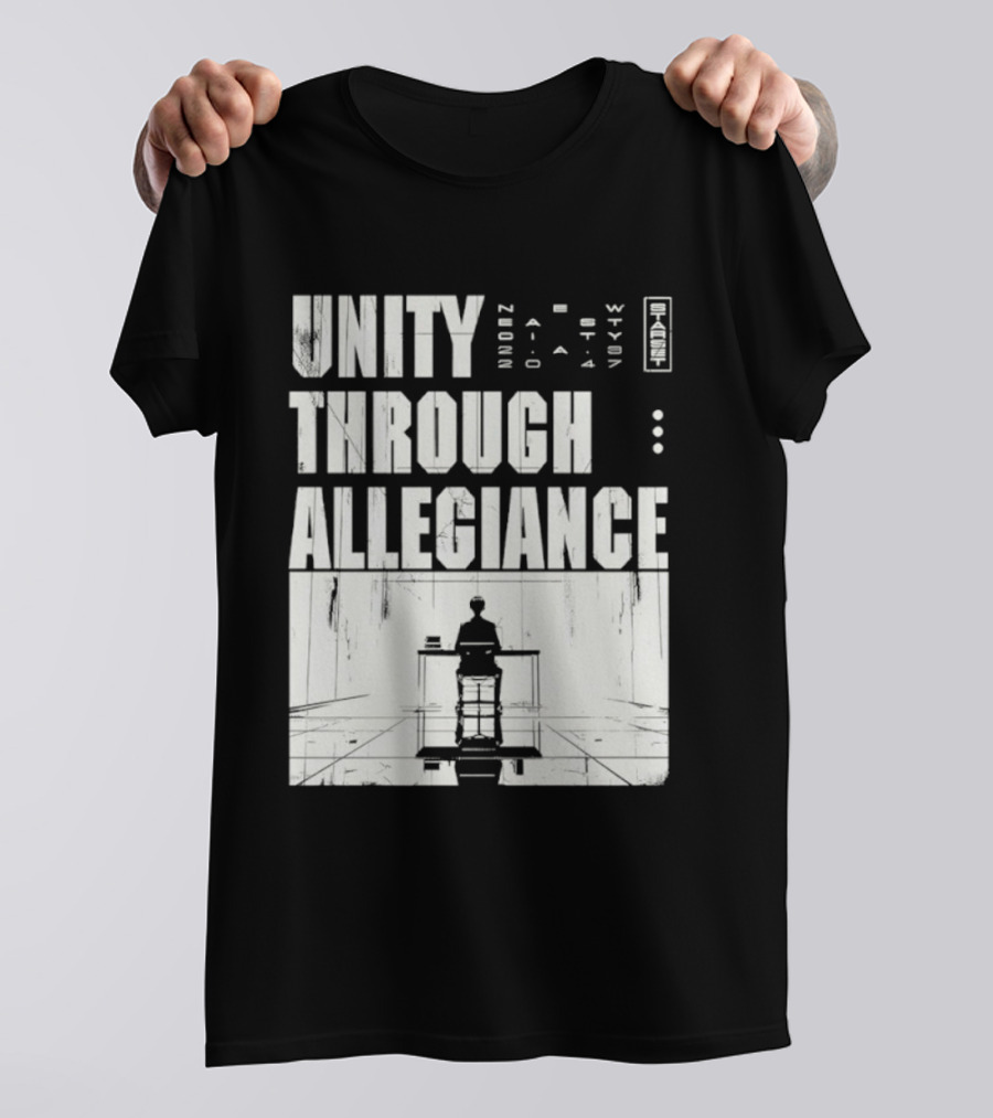 Unity Through Allegiance Neon Starset AIO T-Shirt