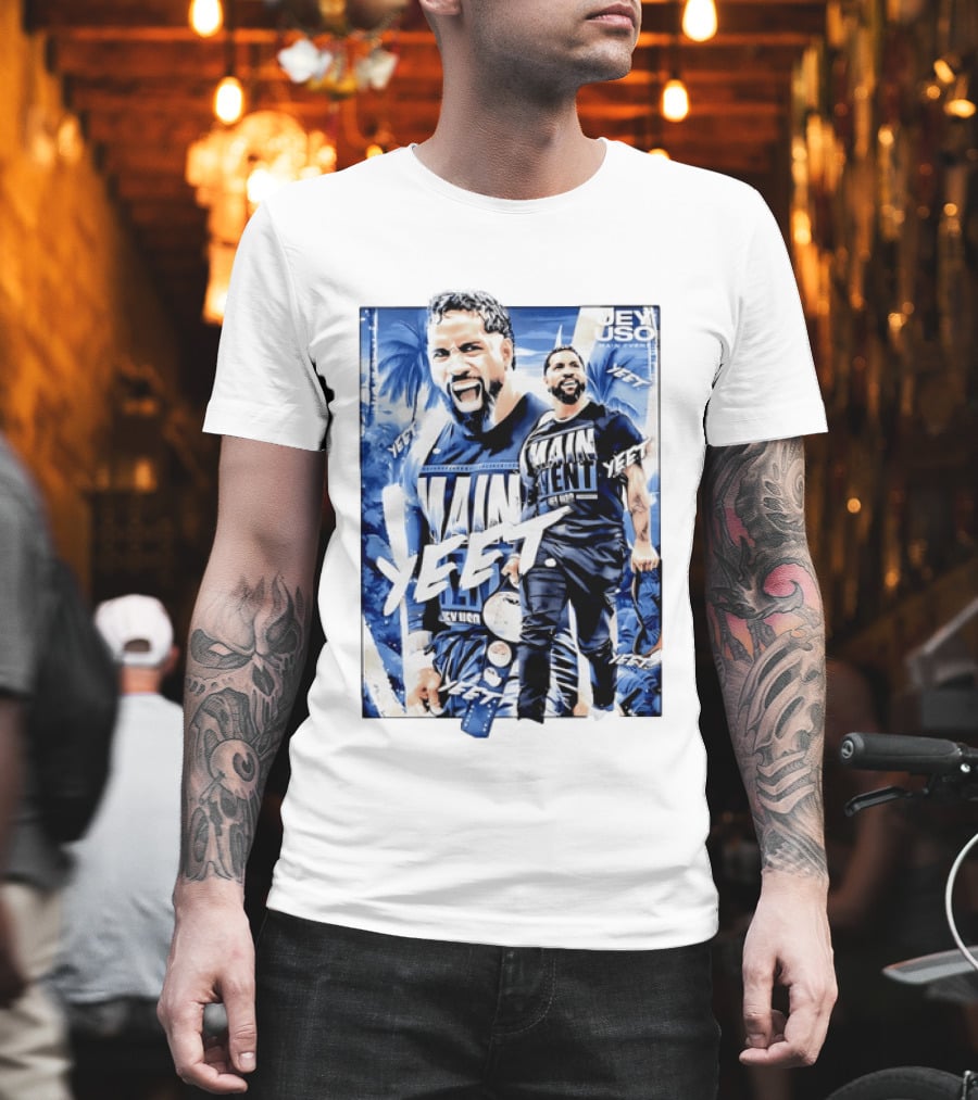 YEET Main Event Jey Uso WWE 2025 T-Shirt