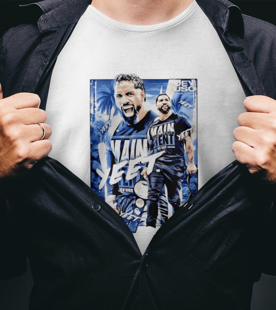YEET Main Event Jey Uso WWE 2025 T-Shirt