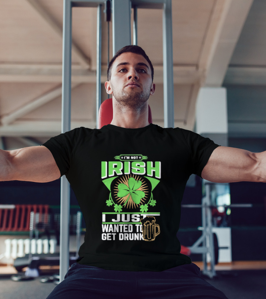 I'm Not Irish Shamrock Beer St. Patrick's Day Celebration T-Shirt