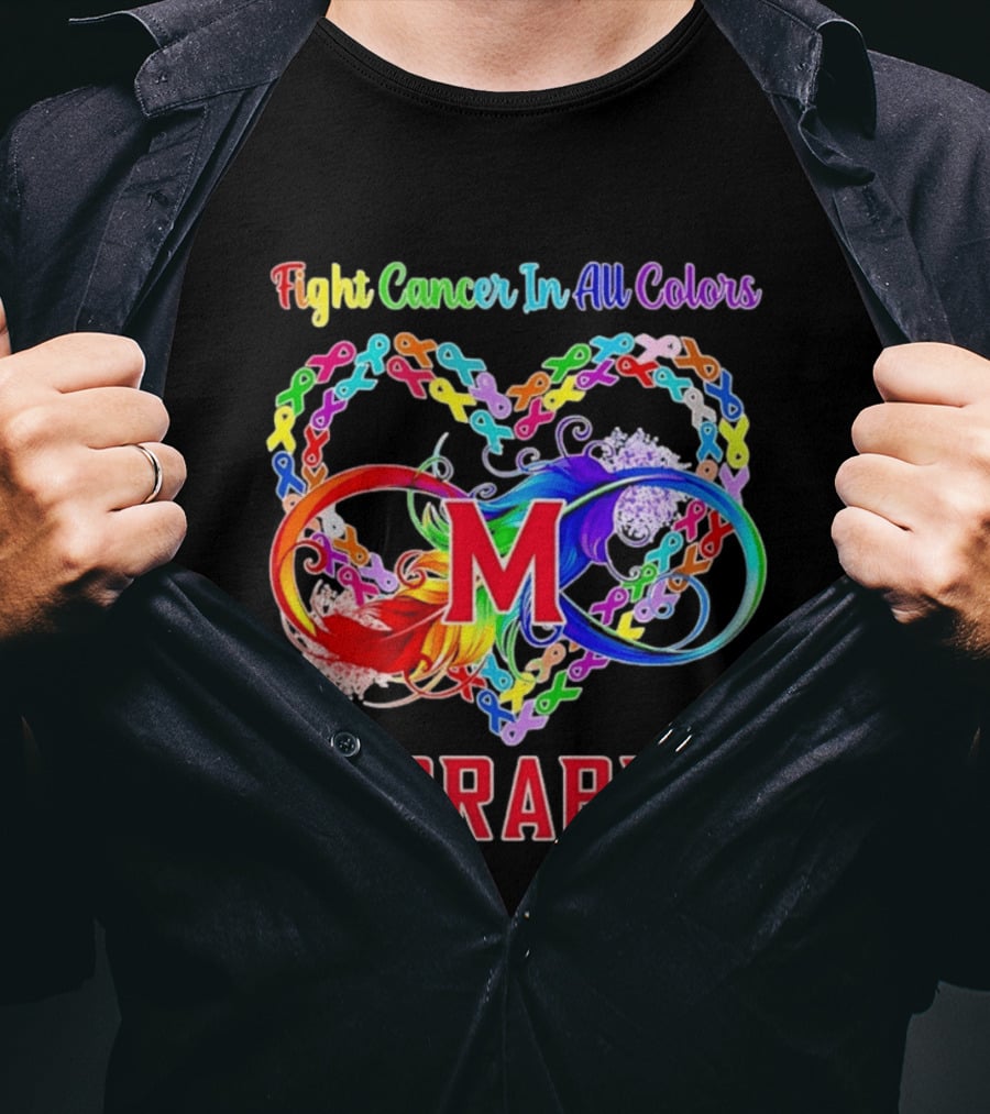 Maryland Terrapins Fight Cancer In All Colors Terrapins T-Shirt