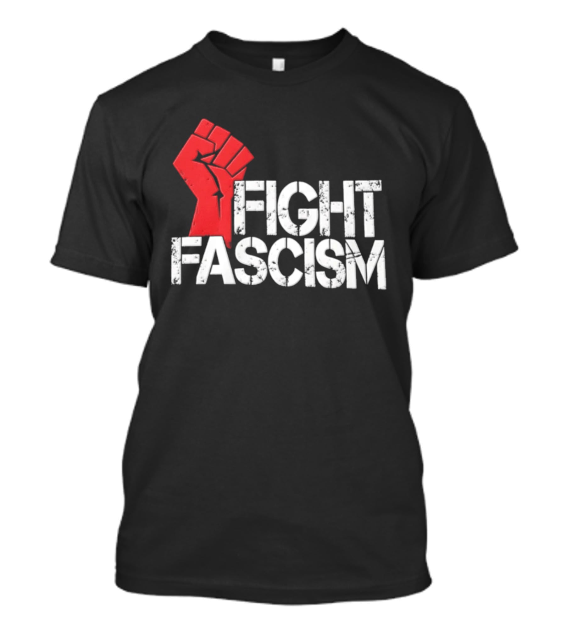 Mike Myers Red Fist Fight Fascism T-Shirt