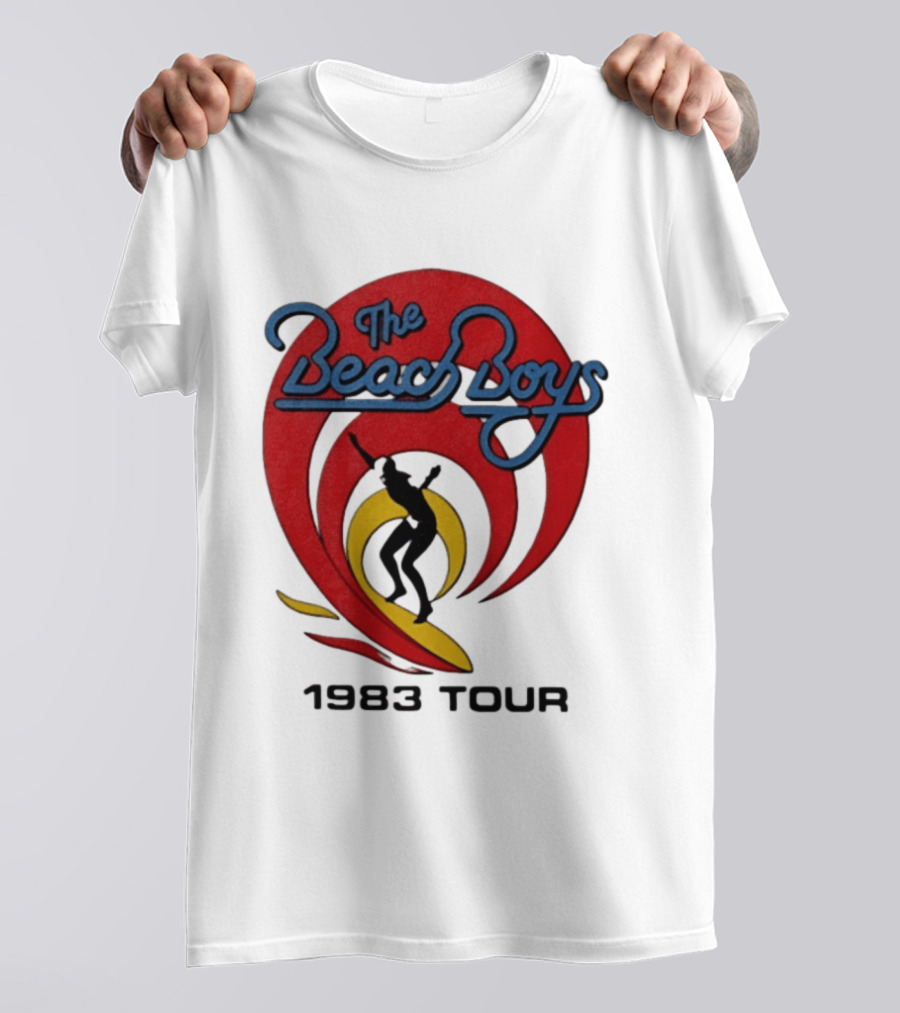 The Beach Boys 1983 Tour Vintage Surf Iconic Music Event T-Shirt