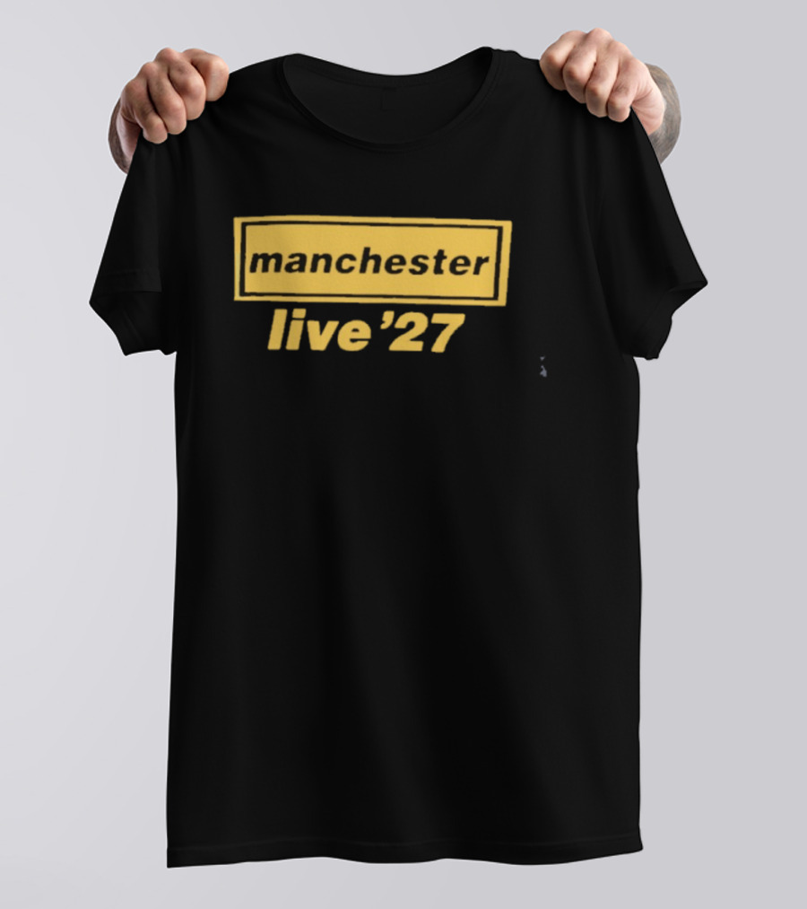Oasis Manchester Live 27 Vintage Concert T-Shirt
