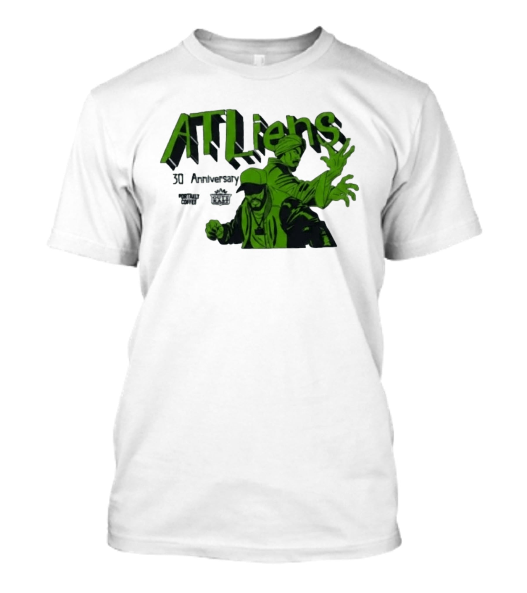 Outkast ATLiens 30th Anniversary Portaely Coffee Hip Hop Legends 90s Rap T-Shirt