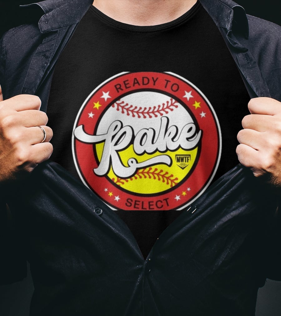 8th Annual Ready To Rake MWTF Select Softball T-Shirt