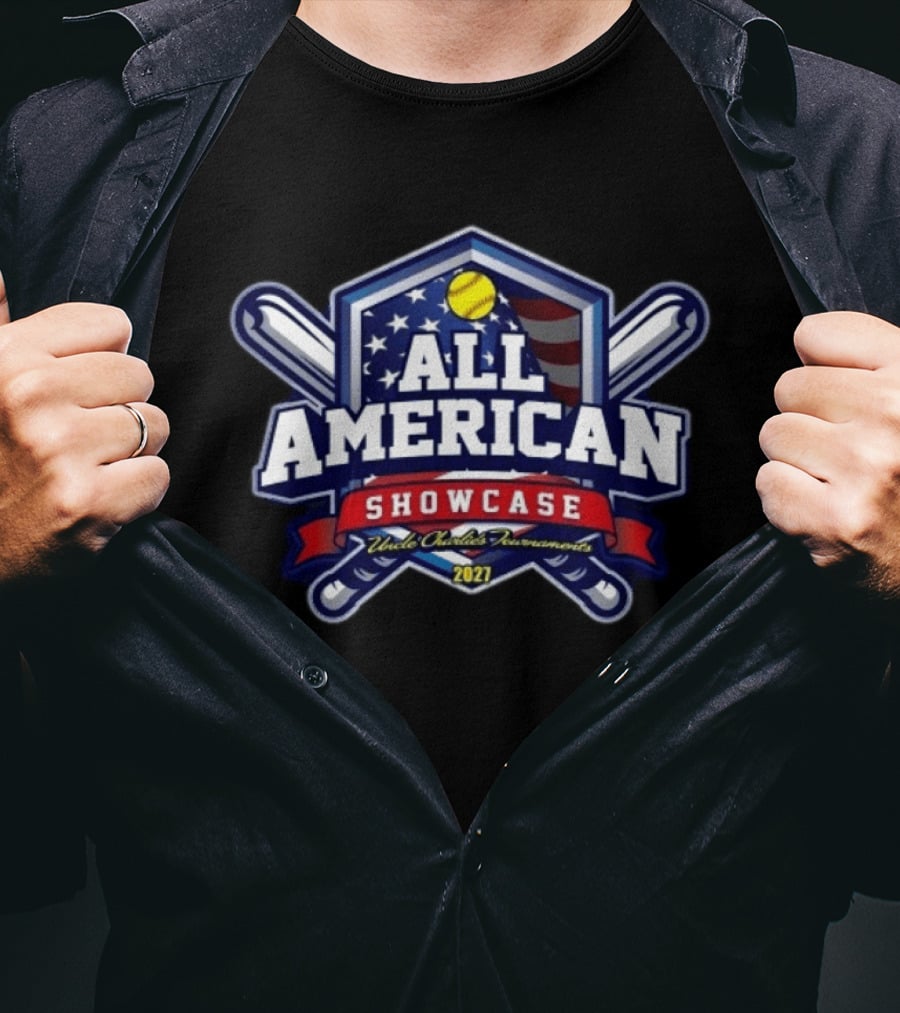 Uncle Charlie's All American Showcase Tournaments 2021 Softball T-Shirt