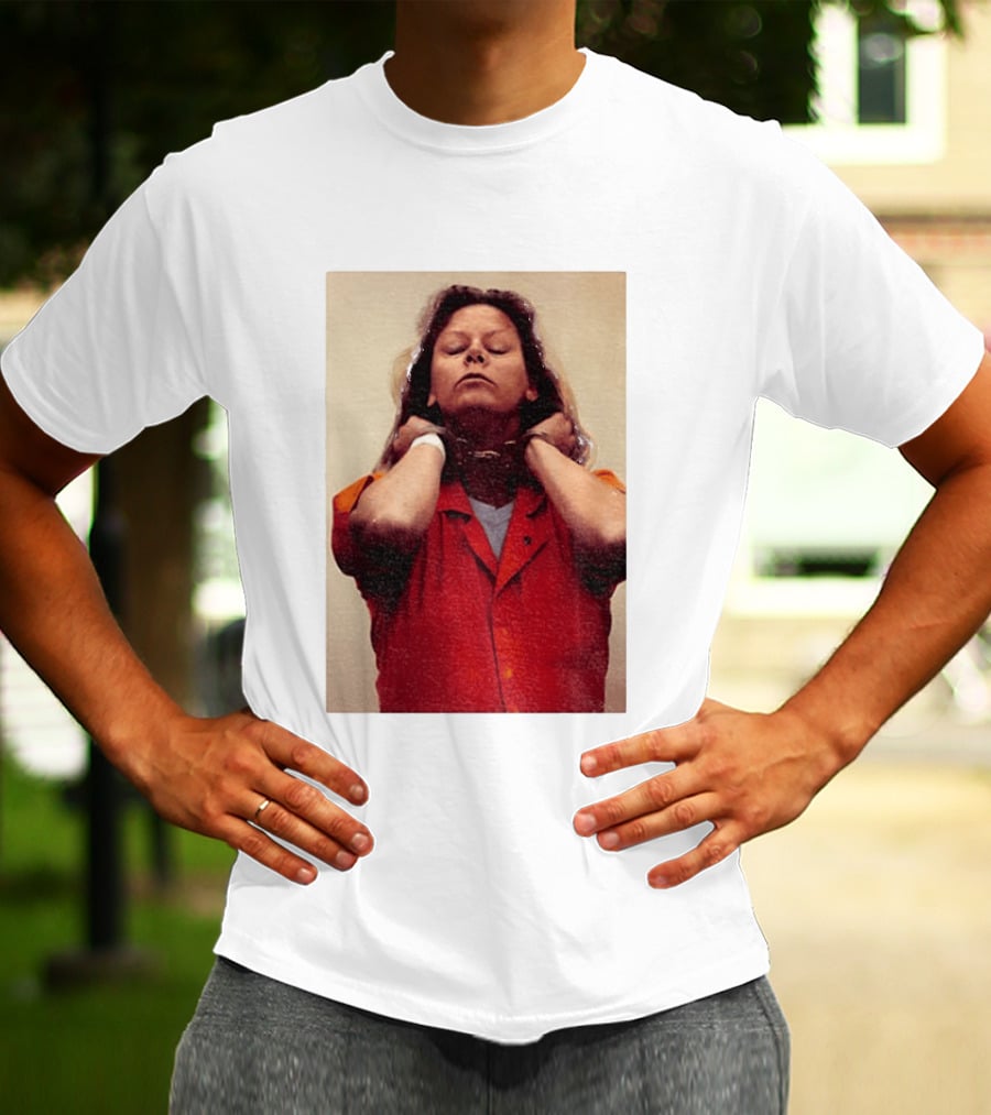 Aileen Wuornos True Crime Iconic Orange Jumpsuit Political T-Shirt