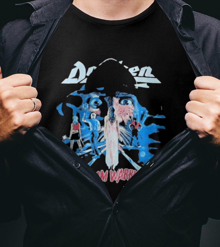 Dokken Dream Warriors A Nightmare On Elm Street Horror Music Collaboration T-Shirt