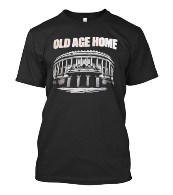 OLD AGE HOME Indian Parliament Building Circular Architecture T-Shirt