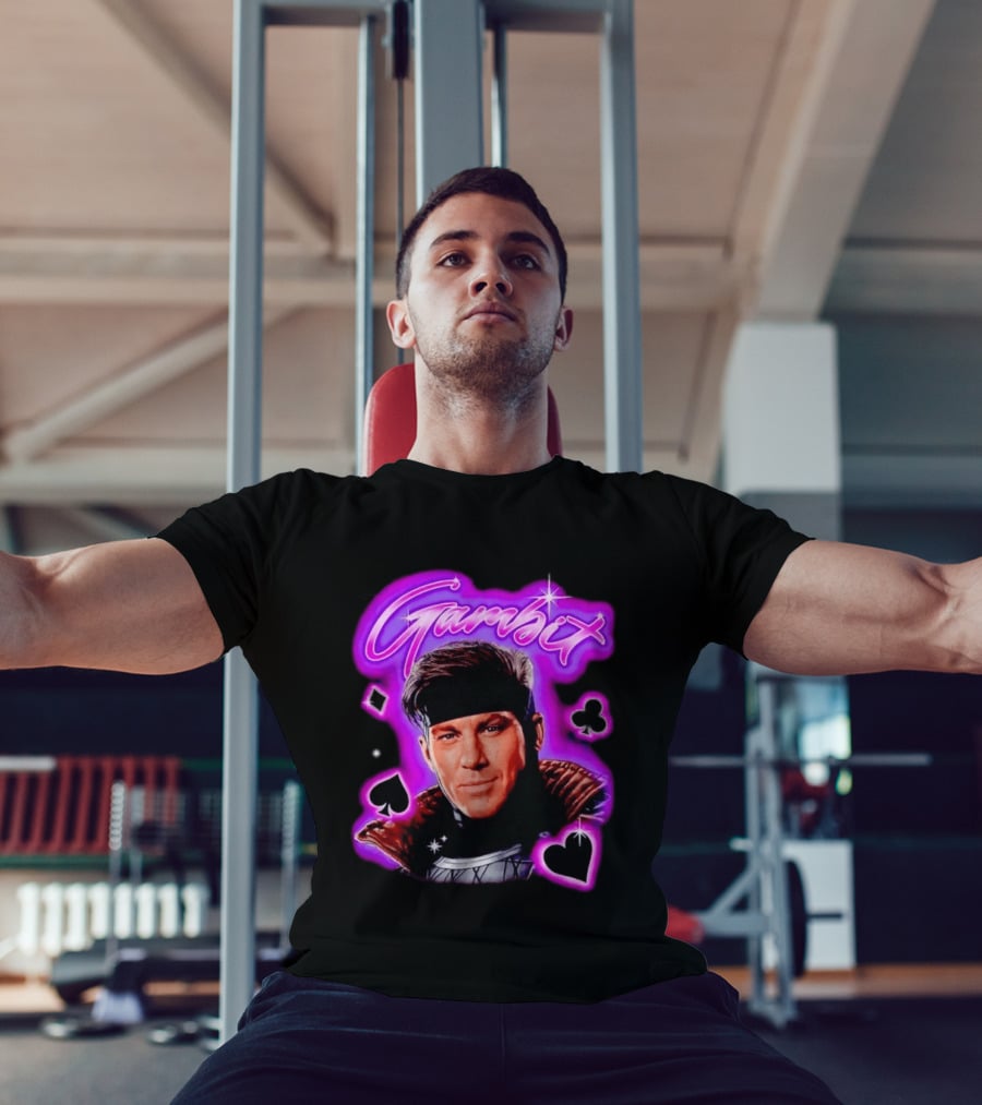 Gambit Channing Tatum Marvel Superhero X Men Cards T-Shirt