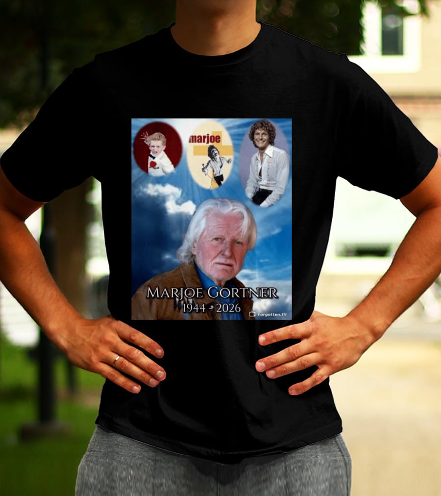 Marjoe Gortner 1944 2026 Forgotten TV Tribute Collage T-Shirt