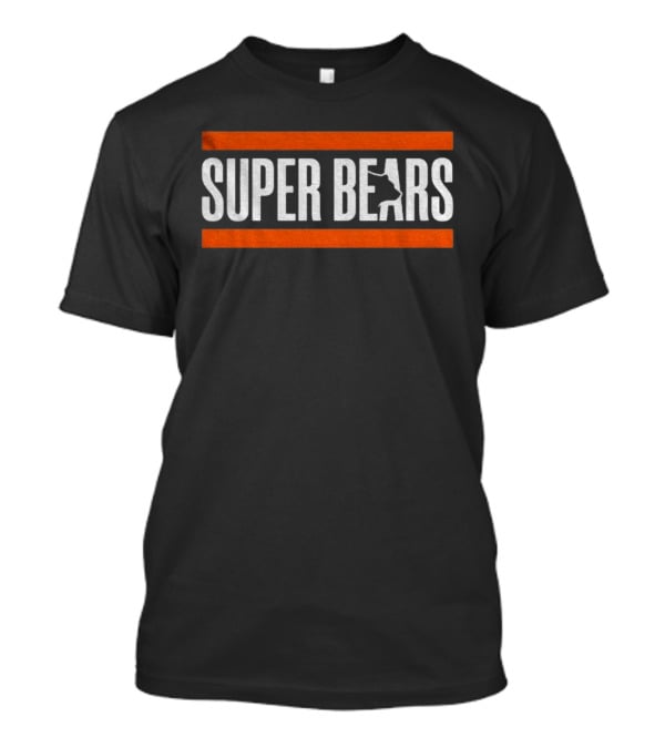 Super Bears Chicago Football Sport T-Shirt