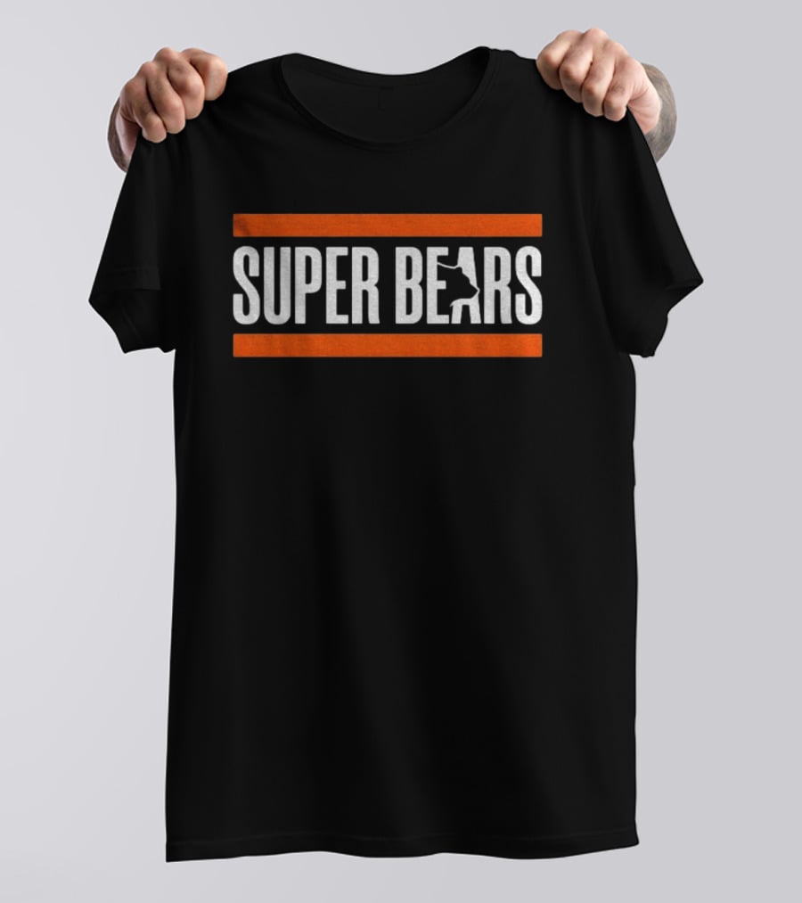 Super Bears Chicago Football Sport T-Shirt
