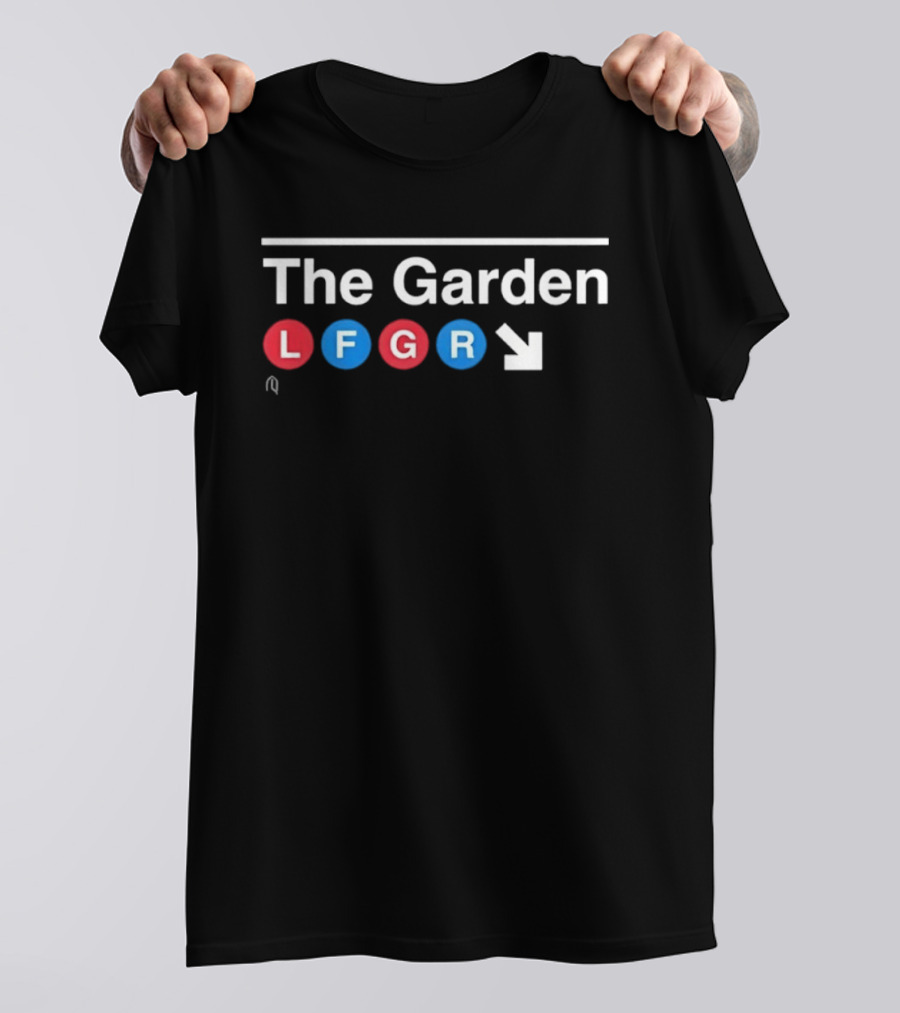 New York Rangers The Garden Subway LFGR T-Shirt