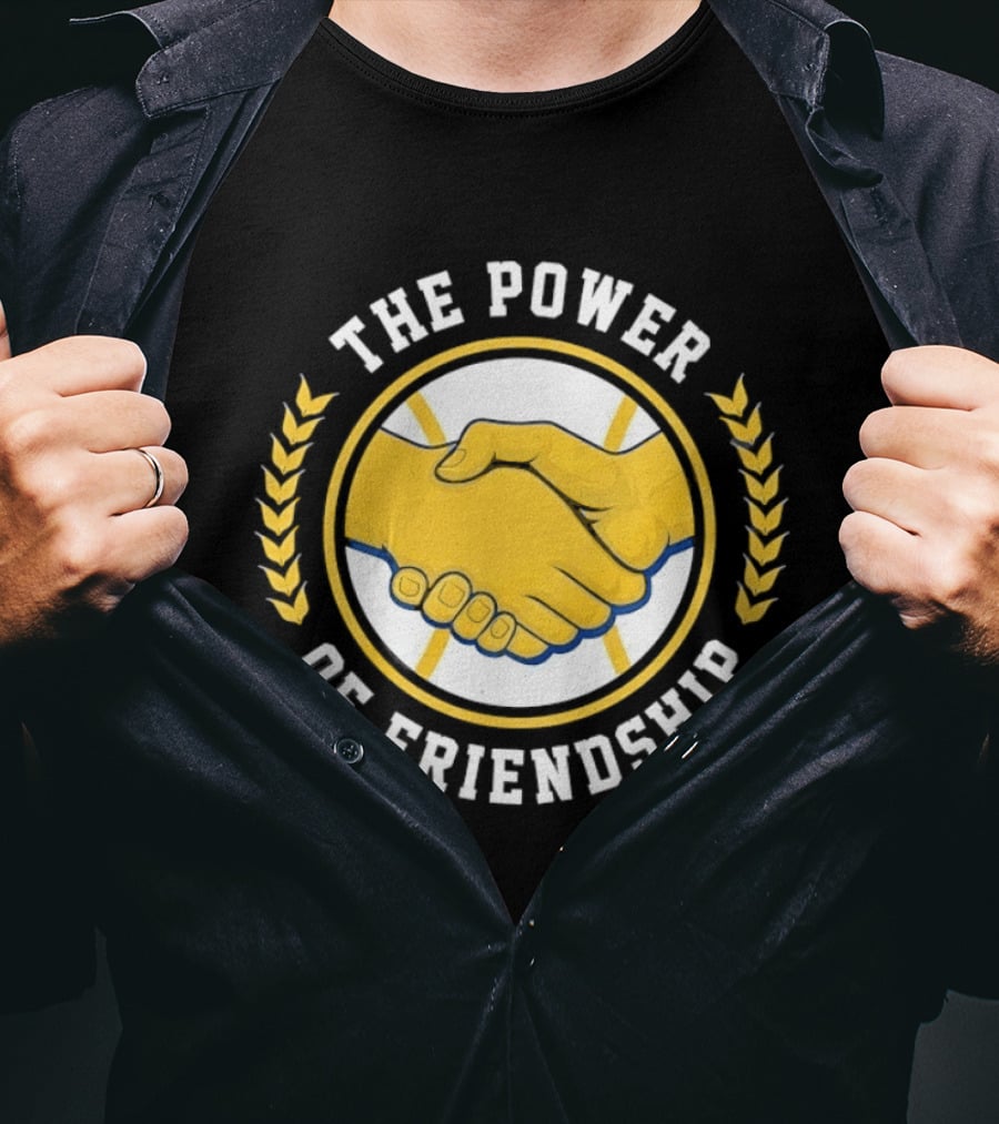 The Power Of Friendship Handshake Unity T-Shirt